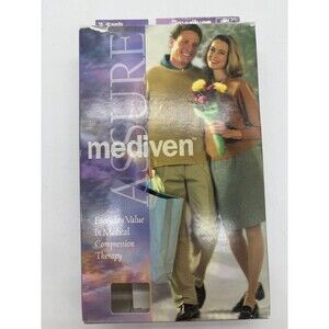 Mediven ASSURE 30-40 mHg Closed Toe Thigh High Compression Stocking Beige Size S